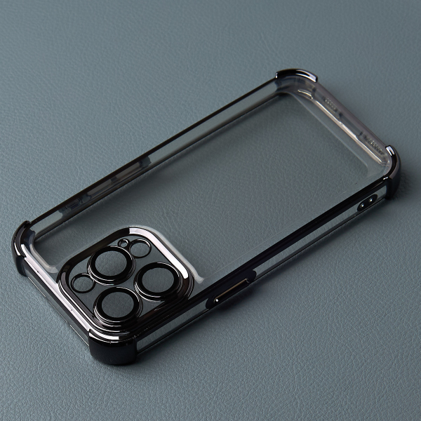 Пластиковый чехол FRAME CORNER для iPhone 13 Pro Max черный