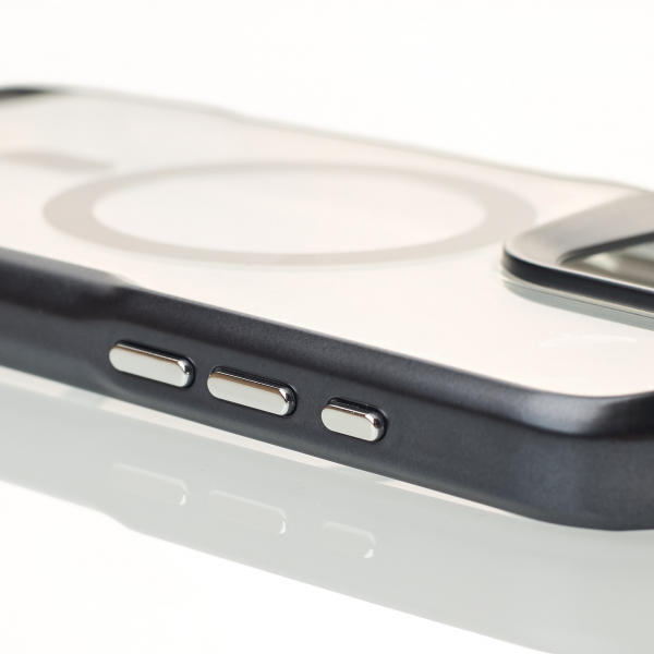 Пластиковый чехол MagSafe NEWZONE для iPhone 15 Pro Max черный