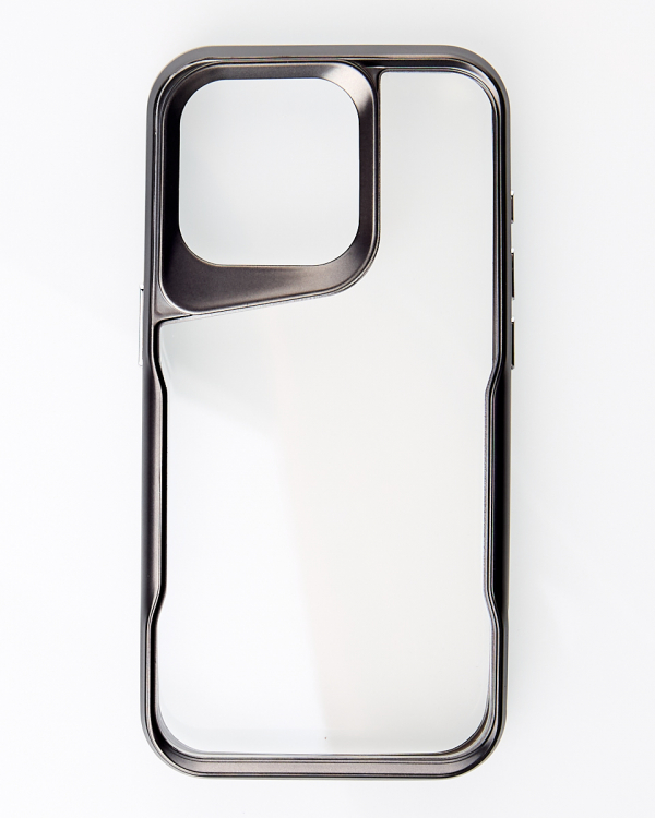 Пластиковый чехол NEWZONE для iPhone 15 Pro Max черный