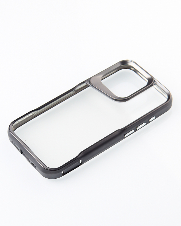 Пластиковый чехол NEWZONE для iPhone 15 Pro Max черный