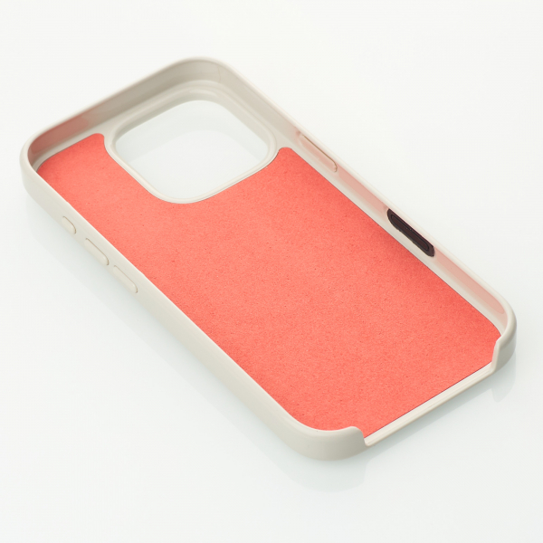 Поликарбонатный чехол Slim Ring с поддержкой MagSafe для iPhone 16 Pro natural titanium