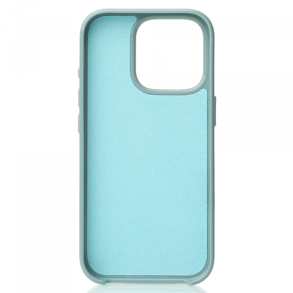 Поликарбонатный чехол Slim Ring с поддержкой MagSafe для iPhone 16 Pro wave blue