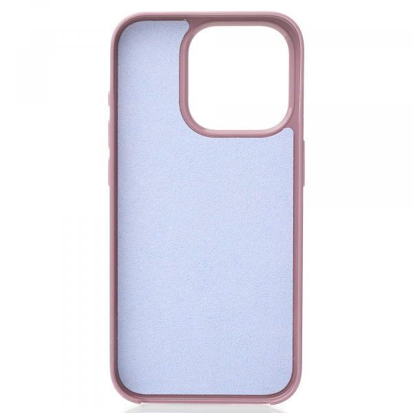 Поликарбонатный чехол Slim Ring с поддержкой MagSafe для iPhone 15 Pro deep purple