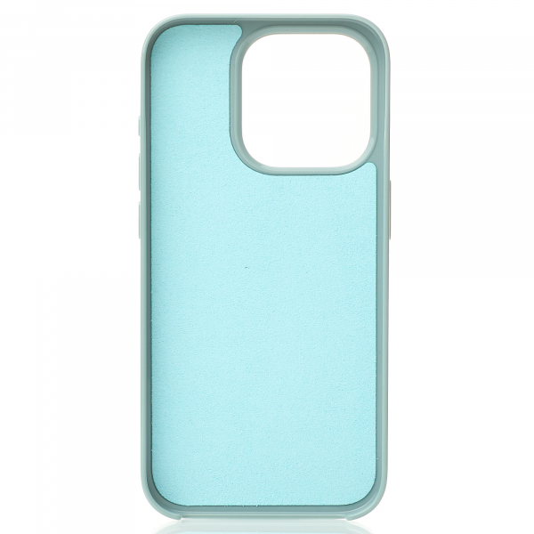 Поликарбонатный чехол Slim Ring с поддержкой MagSafe для iPhone 15 wave blue