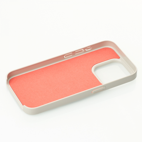 Поликарбонатный чехол Slim Ring с поддержкой MagSafe для iPhone 15 Pro Max natural titanium