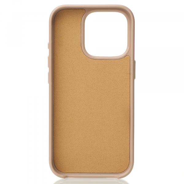 Поликарбонатный чехол Slim Ring с поддержкой MagSafe для iPhone 16 Pro desert titanium