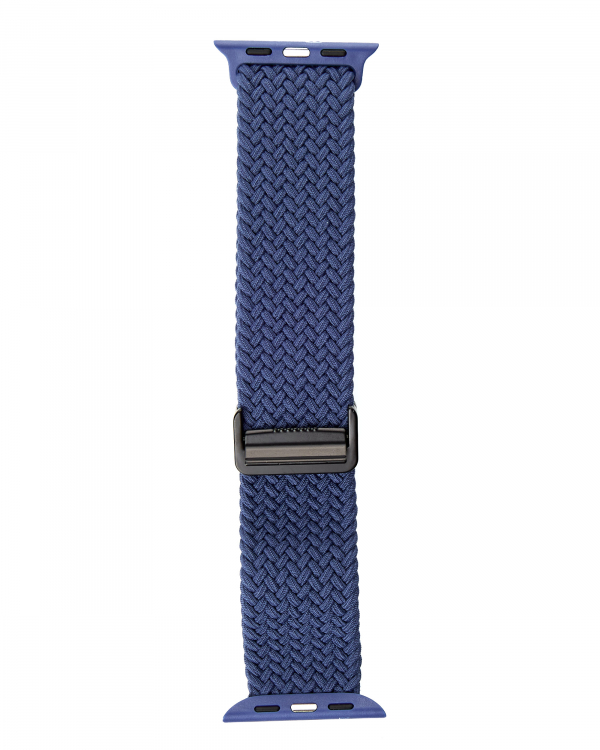Ремешок для Apple Watch "Nylon Braided Magnetic" 42/44/45/46/49 мм sea blue