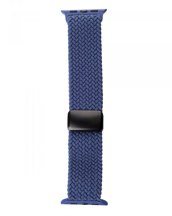 Ремешок для Apple Watch "Nylon Braided Magnetic" 42/44/45/46/49 мм sea blue