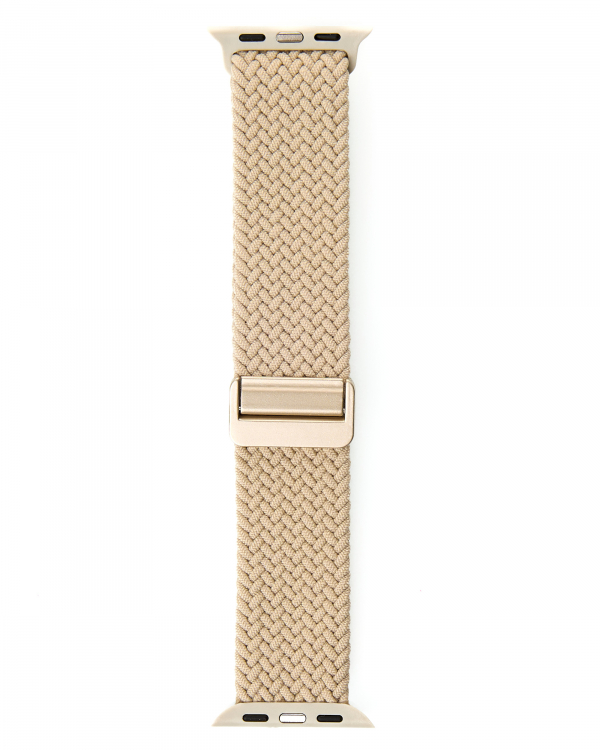 Ремешок для Apple Watch "Nylon Braided Magnetic" 38/40/41 мм starlight