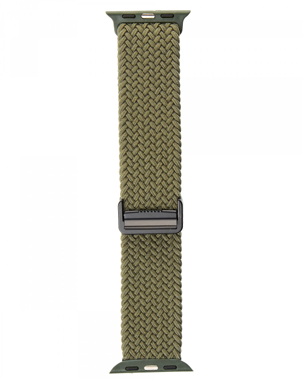 Ремешок для Apple Watch "Nylon Braided Magnetic" 42/44/45/46/49 мм khaki