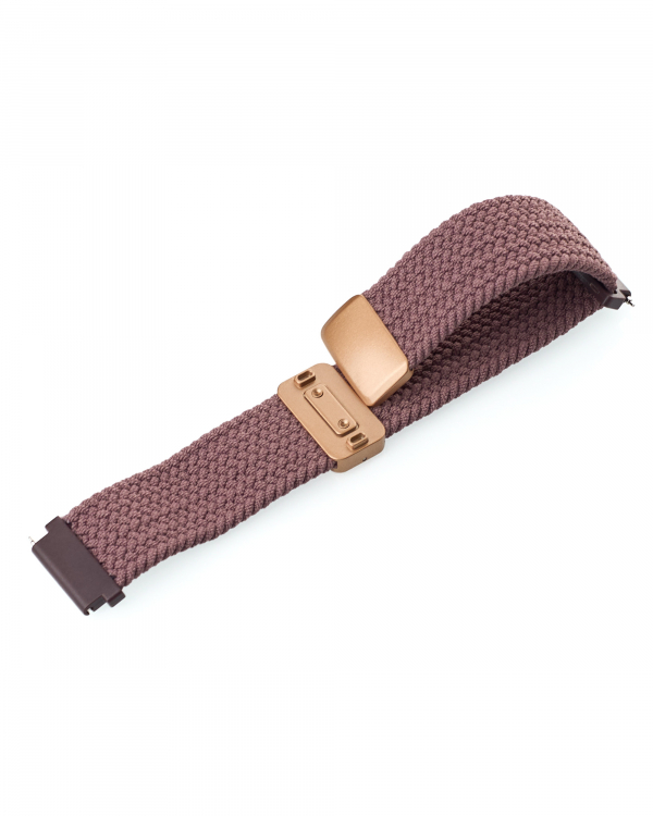 Ремешок для часов UNIVERSAL "Nylon Braided Magnetic" 20 мм cherry