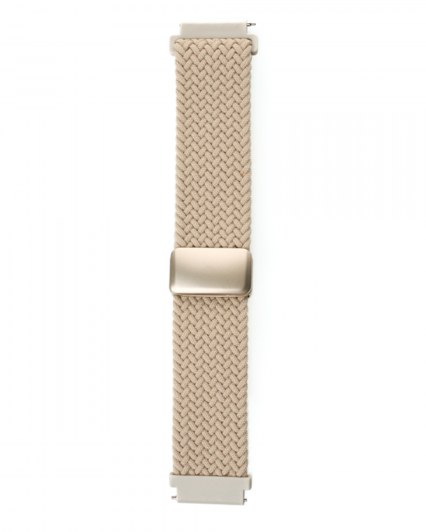 Ремешок для часов UNIVERSAL "Nylon Braided Magnetic" 20 мм starlight