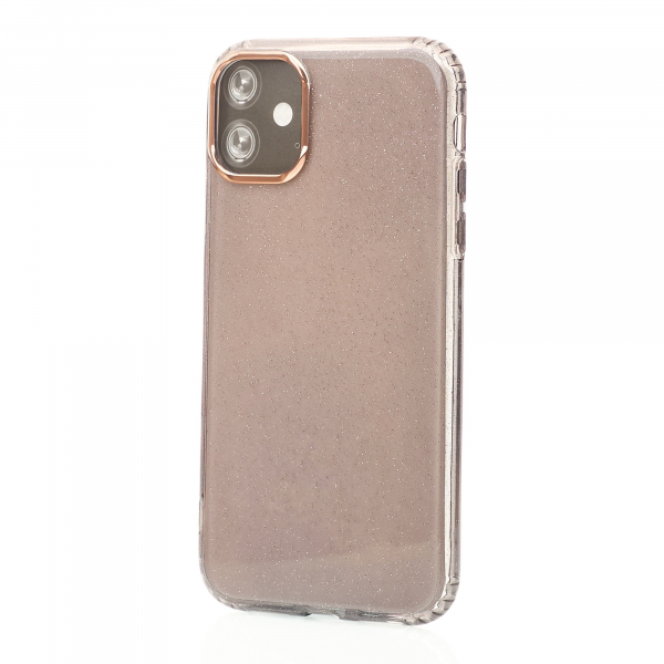 Силиконовый чехол DARK GLITTER для iPhone 11 черный