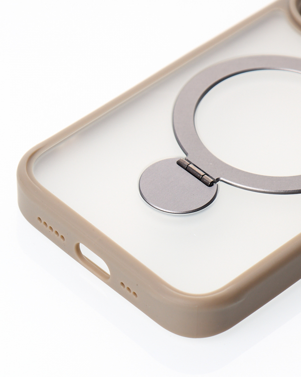 Силиконовый чехол MagSafe 360 для iPhone 11 Pro Max серый