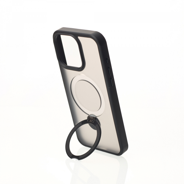 Силиконовый чехол MagSafe 360 для iPhone 11 Pro Max черный