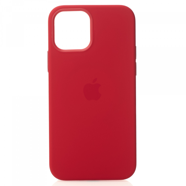 Силиконовый чехол Lux Colors с поддержкой MagSafe для iPhone 13 Pro Max Red