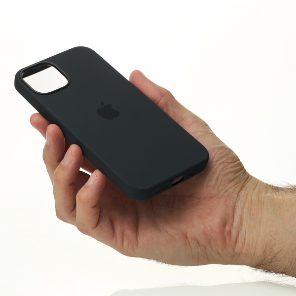 Силиконовый чехол Lux Colors с поддержкой MagSafe для iPhone 13 Pro Max Midnight