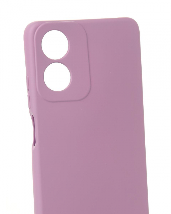 Силиконовый чехол SOFT Silicone Case для Motorola G04 (без лого) лаванда
