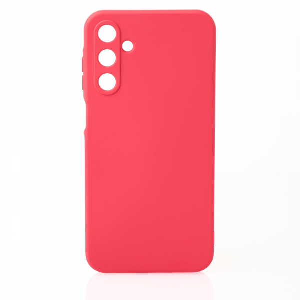 Силиконовый чехол SOFT Silicone Case для Samsung A25 (без лого) малиновый