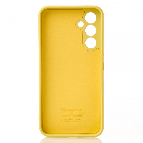 Силиконовый чехол SOFT Silicone Case для Samsung A54 5G (без лого) лимонный