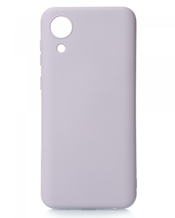 Силиконовый чехол SOFT Silicone Case для Samsung A03 Core (без лого) глициния