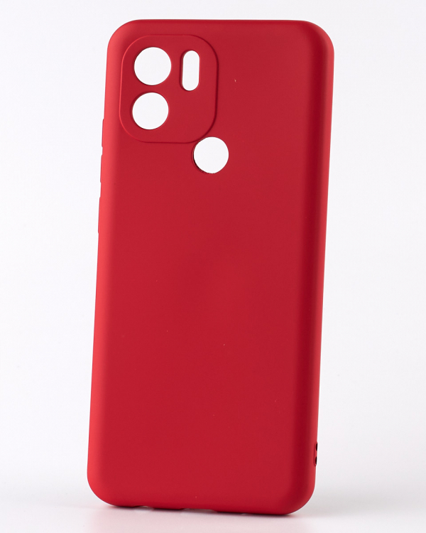 Силиконовый чехол SOFT Silicone Case для Xiaomi Redmi A2 Plus/A1 Plus (без лого) красный