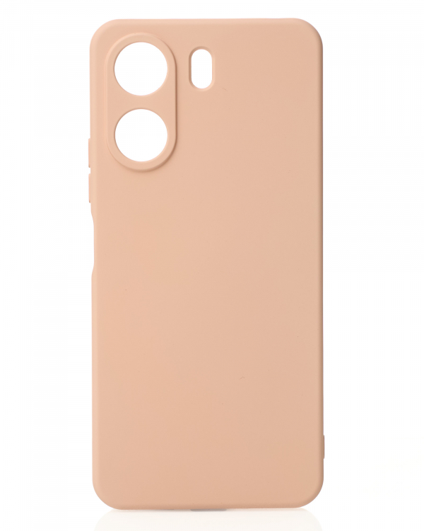Силиконовый чехол SOFT Silicone Case для Xiaomi Redmi 13C 4G / Poco C65 (без лого) пудра
