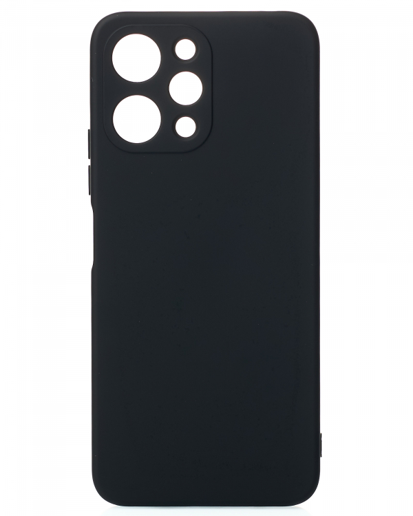 Силиконовый чехол SOFT Silicone Case для Xiaomi Redmi 12 (без лого) черный