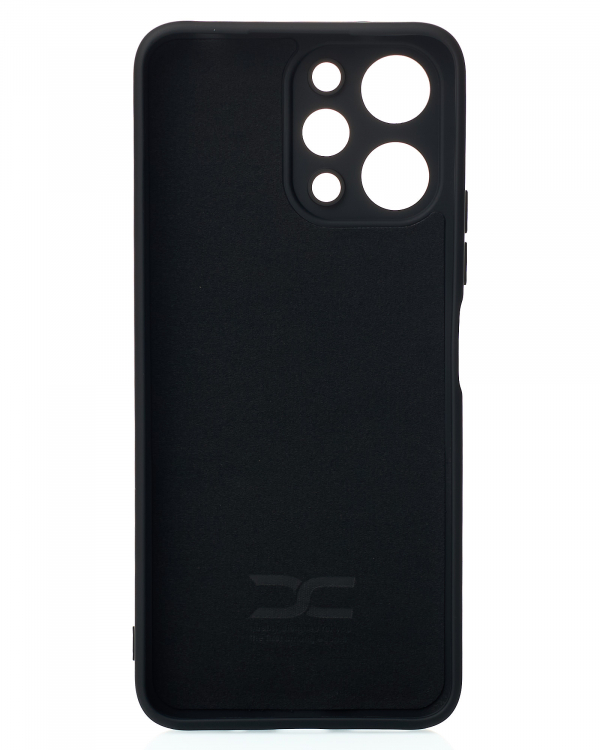 Силиконовый чехол SOFT Silicone Case для Xiaomi Redmi 12 (без лого) черный