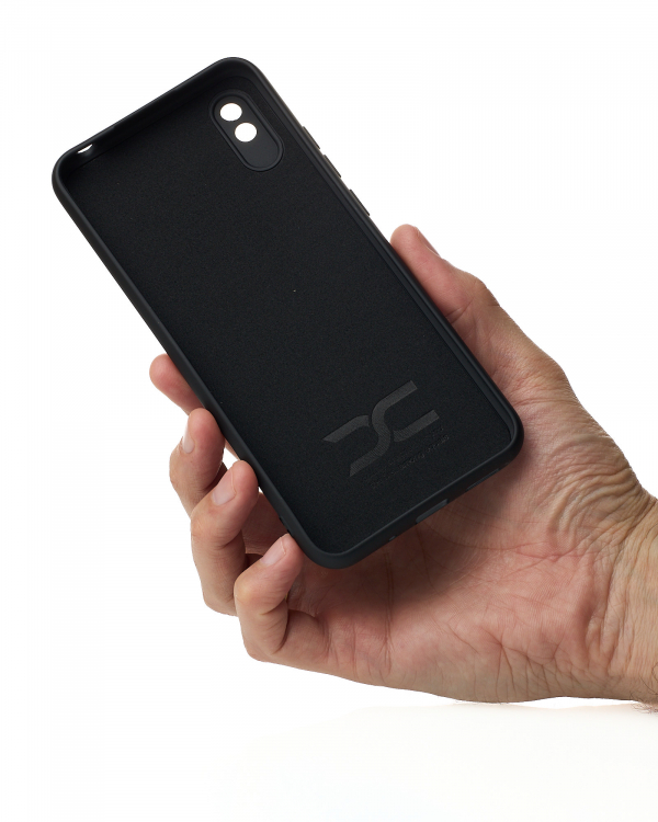 Силиконовый чехол SOFT Silicone Case для Xiaomi Redmi 9A/9i Sport/9a Sport (без лого) черный