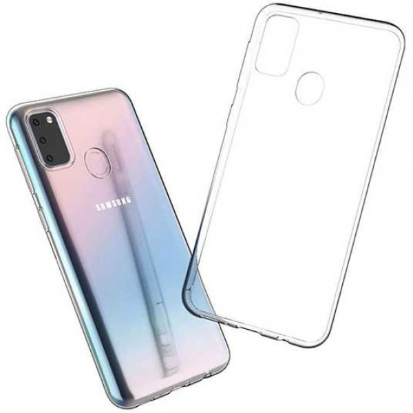 Силиконовый чехол WS для Samsung M21/M21(2021) прозрачный