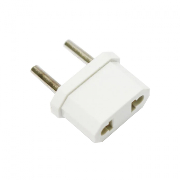 Сетевой переходник Евро белый