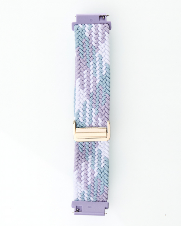 Ремешок для часов UNIVERSAL "Nylon Braided Magnetic" 20 мм violet