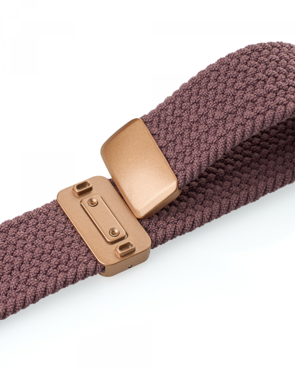 Ремешок для часов UNIVERSAL "Nylon Braided Magnetic" 22 мм cherry