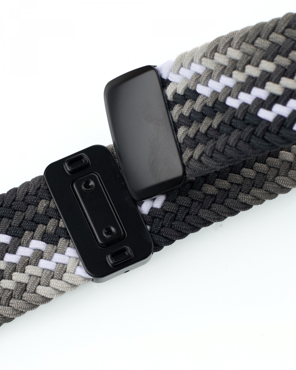 Ремешок для часов UNIVERSAL "Nylon Braided Magnetic" 22 мм black and white