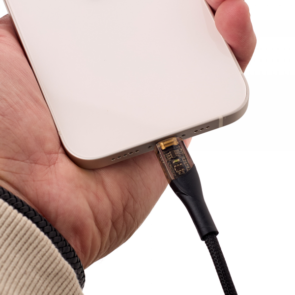 USB cable DC Type-C to Type-C (CL-23B) 60W черный