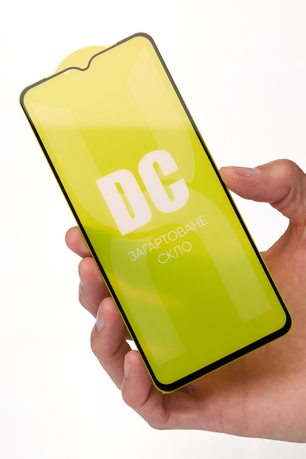 Защитное стекло DC для Samsung A04 черный