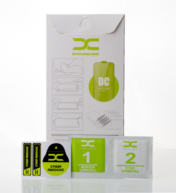 Защитное стекло DC для Xiaomi Redmi 13C / Poco C65 черный