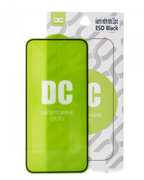 Защитное стекло DC для Xiaomi Redmi Note 15 Pro черный
