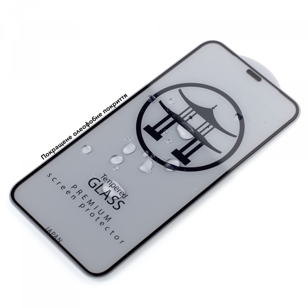 Защитное стекло Japan 2.0 для iPhone 14 Pro (комплект) черный